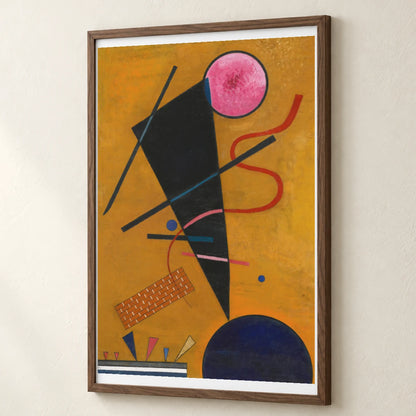Wassily Kandinsky Berührung (contact) (1924) — Wassily Kandinsky wassily kandinsky print by SaamCrafts