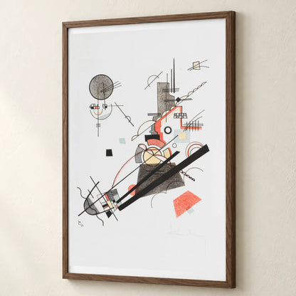 Wassily Kandinsky Fröhlicher Aufstieg (1923) — Wassily Kandinsky wassily kandinsky print by SaamCrafts