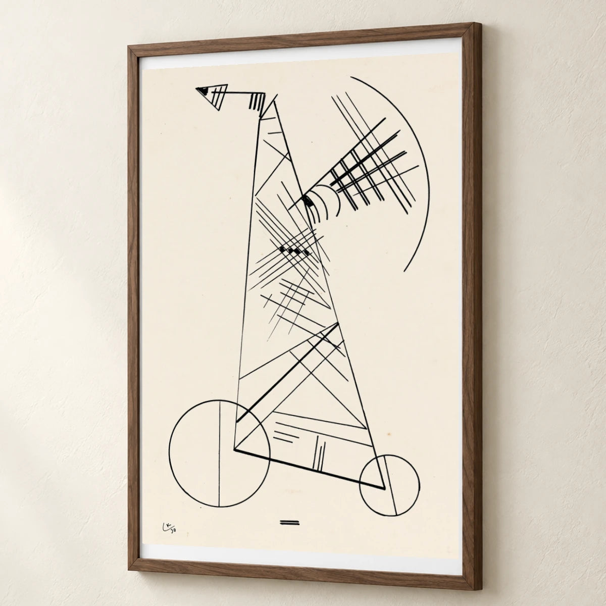 Wassily Kandinsky Ohne Titel (1930) — Wassily Kandinsky wassily kandinsky print by SaamCrafts