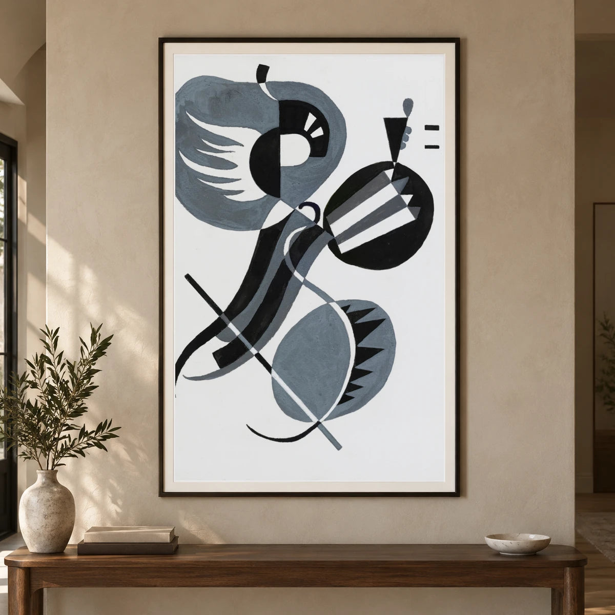 Wassily Kandinsky Sans Titre (1934) — Wassily Kandinsky shown in a styled interior