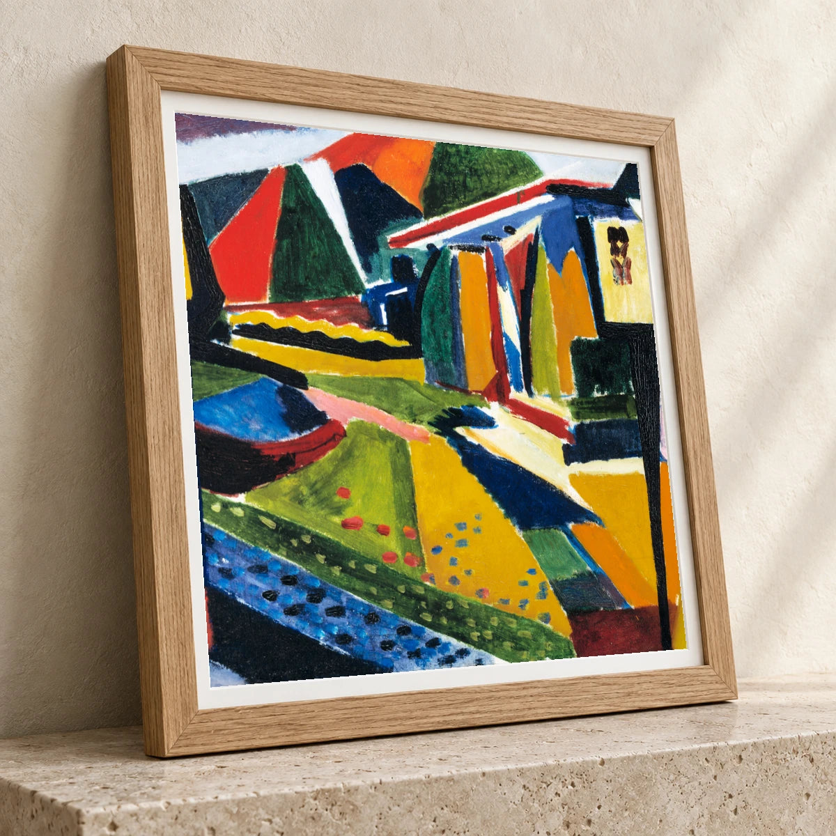 Abstract Landscape (1915–1916) Henry Lyman Sayen — Abstract abstract print by SaamCrafts