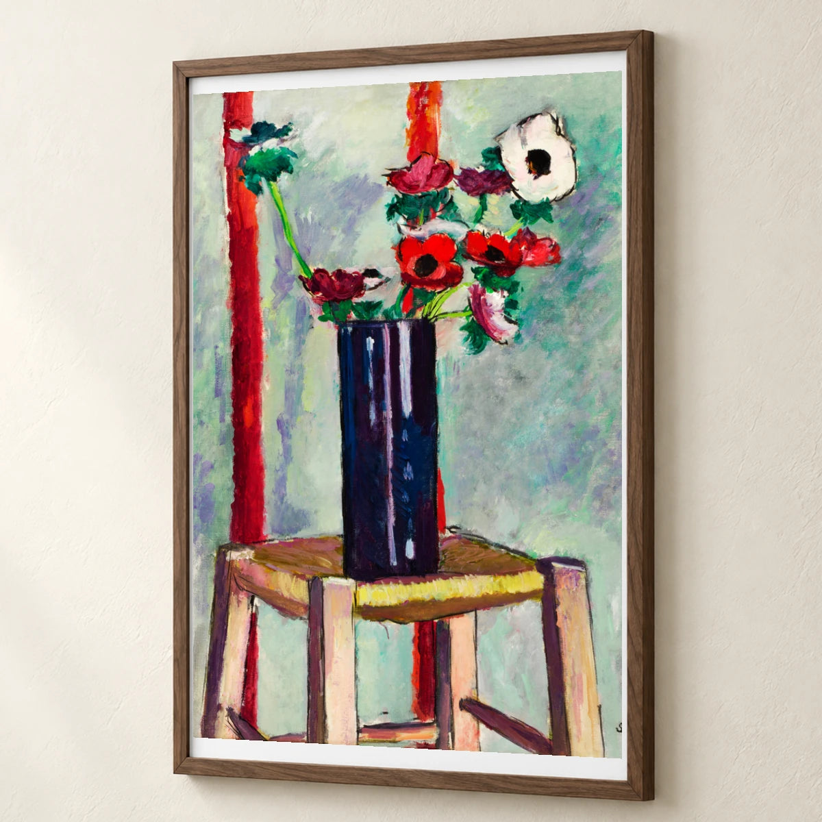 Anemones (ca.1910–1912) Henry Lyman Sayen — Abstract abstract print by SaamCrafts