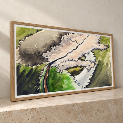 Arthur Dove S Dogwood (1931) — Abstract abstract print by SaamCrafts