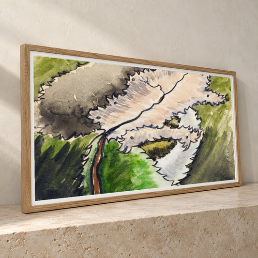 Arthur Dove S Dogwood (1931) — Abstract abstract print by SaamCrafts