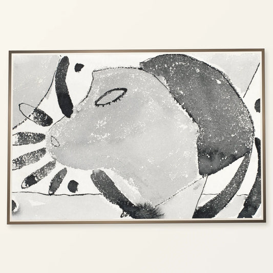 Arthur Dove S There Was A Cat Somewhere (1940) — Abstract abstract print by SaamCrafts
