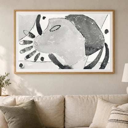 Arthur Dove S There Was A Cat Somewhere (1940) — Abstract shown in a styled interior