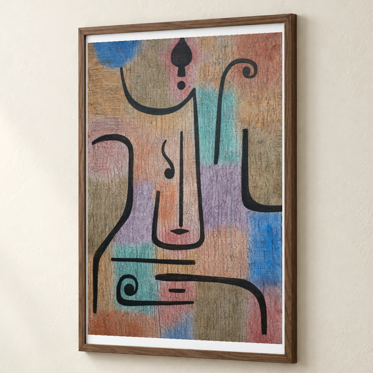 Klee Erzengel — Abstract abstract print by SaamCrafts