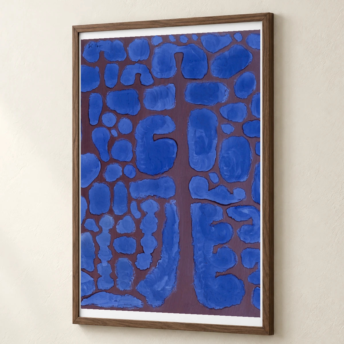 Late Evening Looking Out Of The Woods (1937) Paul Klee — Abstract abstract print by SaamCrafts