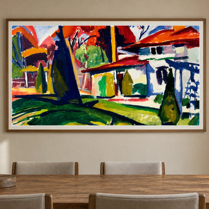Newman S House (1915) Henry Lyman Sayen — Abstract shown in a styled interior