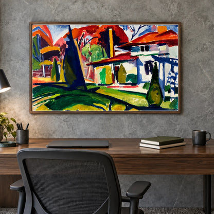 Newman S House (1915) Henry Lyman Sayen — Abstract shown in a styled interior