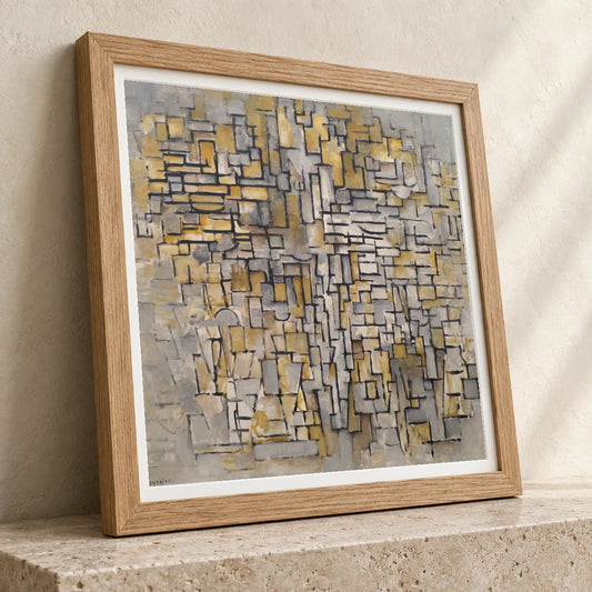 Piet Mondrian S Tableau No. 2, Composition No. Vii (1913) — Abstract abstract print by SaamCrafts