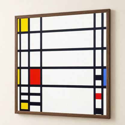 Piet Mondrian S Trafalgar Square (1939–1943) — Abstract abstract print by SaamCrafts