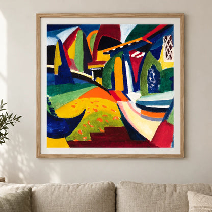 Scheherazade (1915) Henry Lyman Sayen — Abstract shown in a styled interior