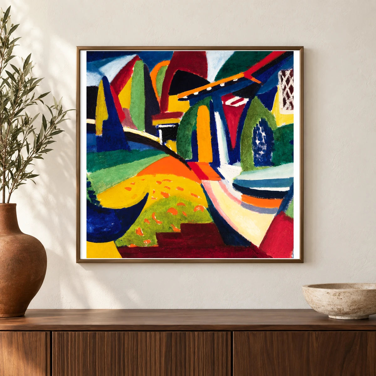 Scheherazade (1915) Henry Lyman Sayen — Abstract shown in a styled interior