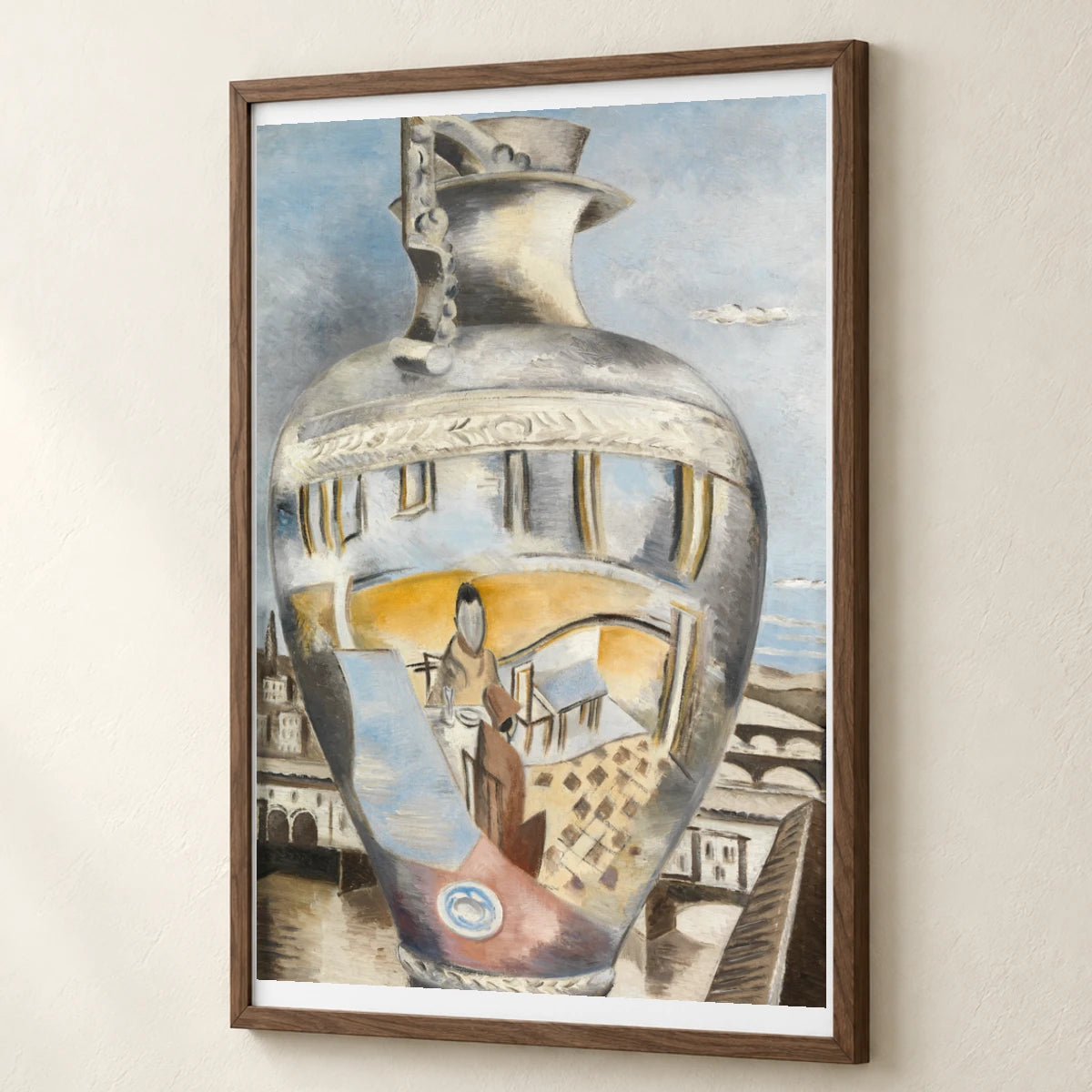 Souvenir Of Florence (1929) Paul Nash — Abstract abstract print by SaamCrafts