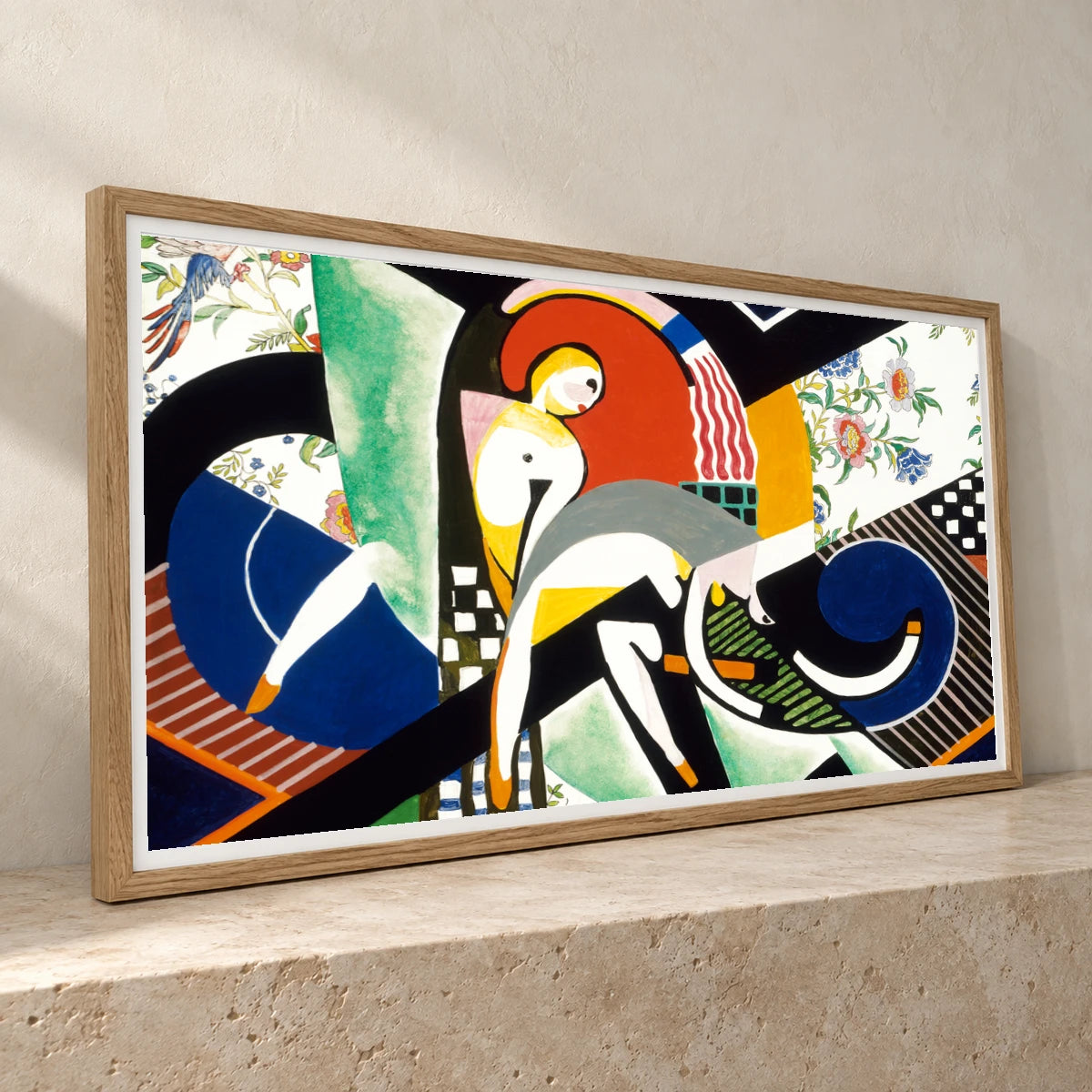 The Thundershower (ca.1917–1918) Henry Lyman Sayen — Abstract abstract print by SaamCrafts
