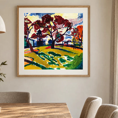 Winds (1915–1916) Henry Lyman Sayen — Abstract shown in a styled interior