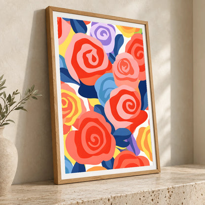 Flower Print II — Flower & Botanical Prints flower & botanical prints print by SaamCrafts
