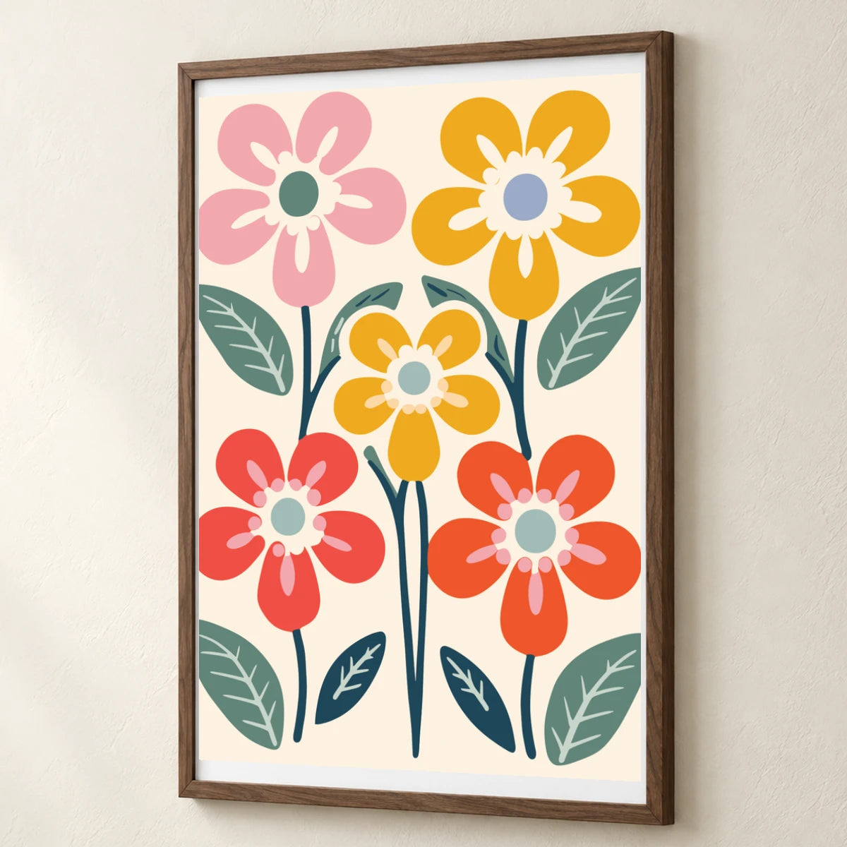 Flower Print VII — Flower & Botanical Prints flower & botanical prints print by SaamCrafts