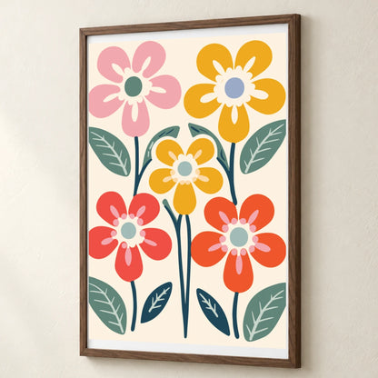 Flower Print VII — Flower & Botanical Prints flower & botanical prints print by SaamCrafts
