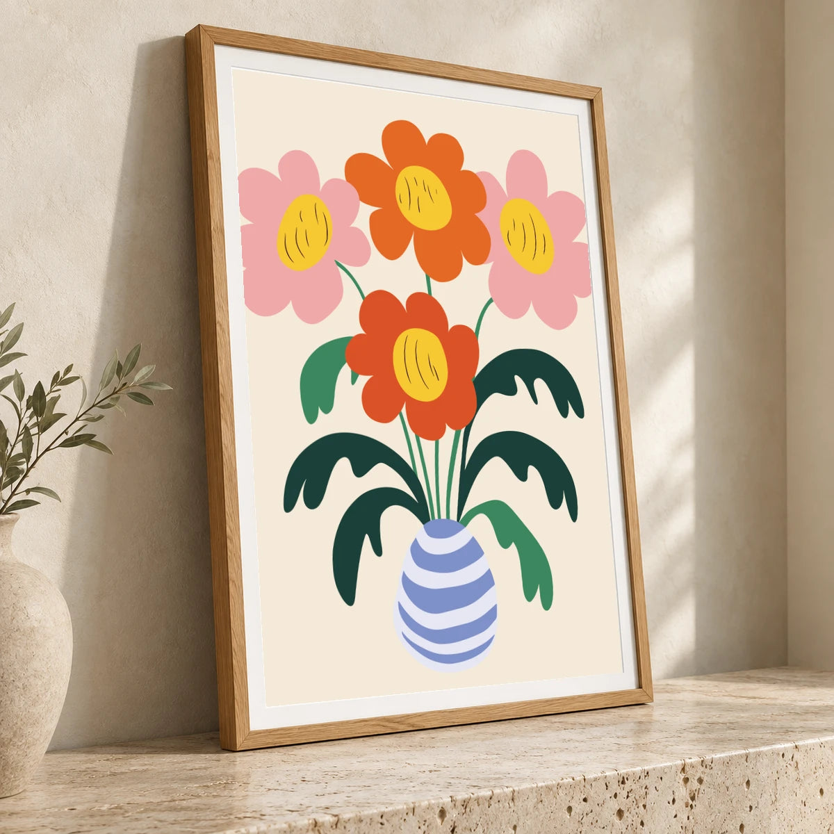 Flower Print IX — Flower & Botanical Prints flower & botanical prints print by SaamCrafts