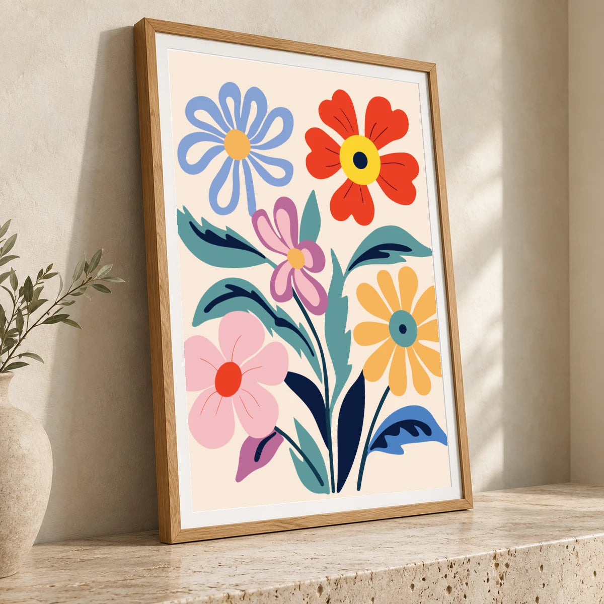 Flower Print XI — Flower & Botanical Prints flower & botanical prints print by SaamCrafts