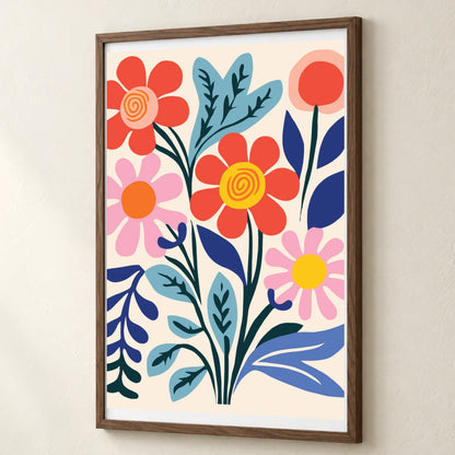 Flower Print XVIII — Flower & Botanical Prints flower & botanical prints print by SaamCrafts