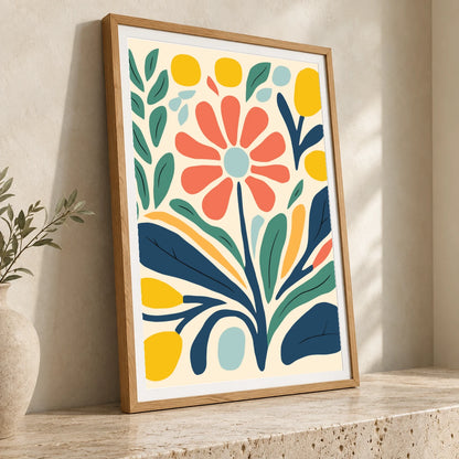 Flower Print XL — Flower & Botanical Prints flower & botanical prints print by SaamCrafts