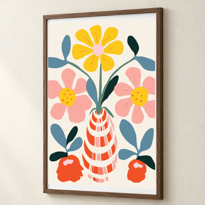 Flower Print XLIII — Flower & Botanical Prints flower & botanical prints print by SaamCrafts