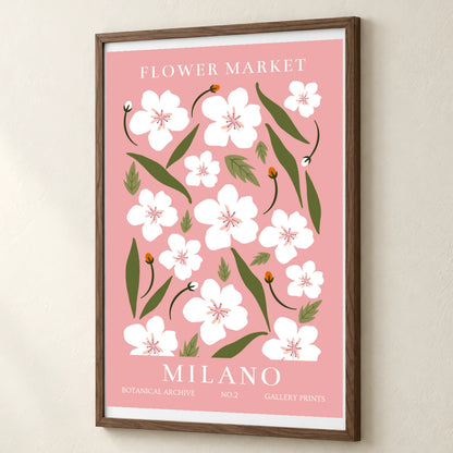 Flower Print XLVII — Flower & Botanical Prints flower & botanical prints print by SaamCrafts
