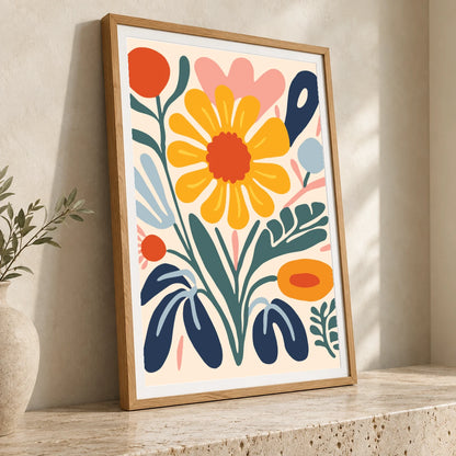 Flower Print XLVIII — Flower & Botanical Prints flower & botanical prints print by SaamCrafts