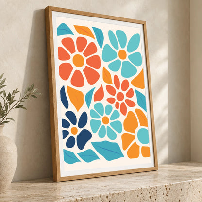 Flower Print LIII — Flower & Botanical Prints flower & botanical prints print by SaamCrafts