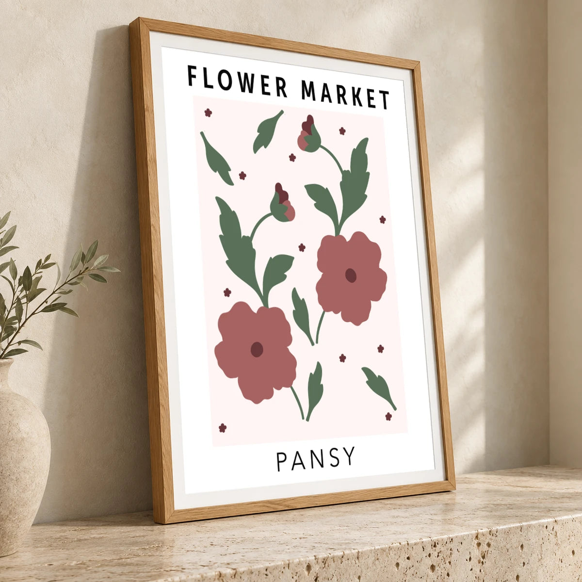 Flower Print LX — Flower & Botanical Prints flower & botanical prints print by SaamCrafts