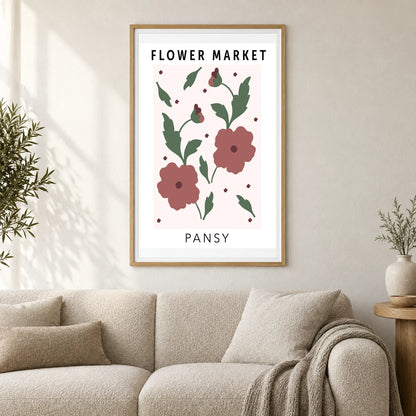 Flower Print LX — Flower & Botanical Prints shown in a styled interior