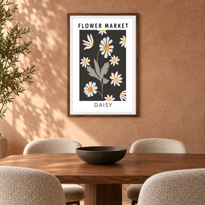 Flower Print LXV — Flower & Botanical Prints shown in a styled interior