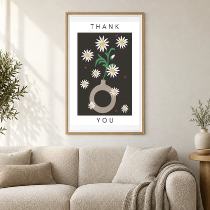Flower Print LXXVI — Flower & Botanical Prints shown in a styled interior