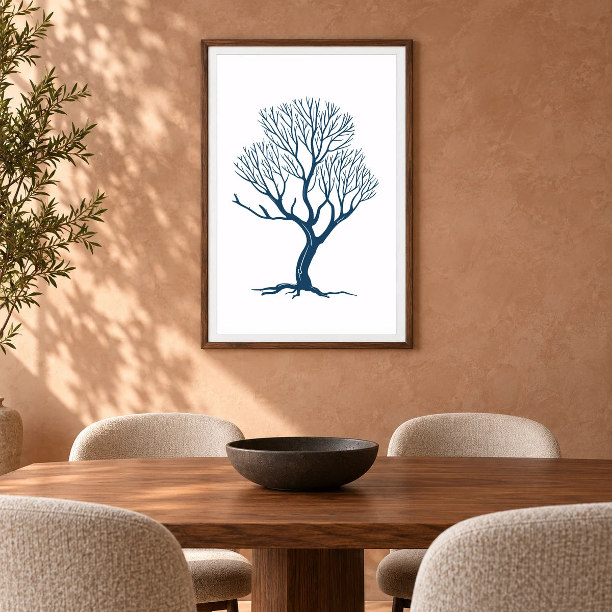 Flower Print LXXXIV — Flower & Botanical Prints shown in a styled interior