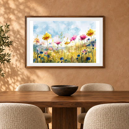 Flower Print XC — Flower & Botanical Prints shown in a styled interior