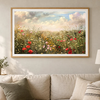 Flower Print XCIII — Flower & Botanical Prints shown in a styled interior