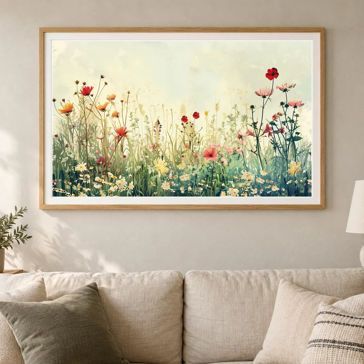 Flower Print XCIV — Flower & Botanical Prints shown in a styled interior