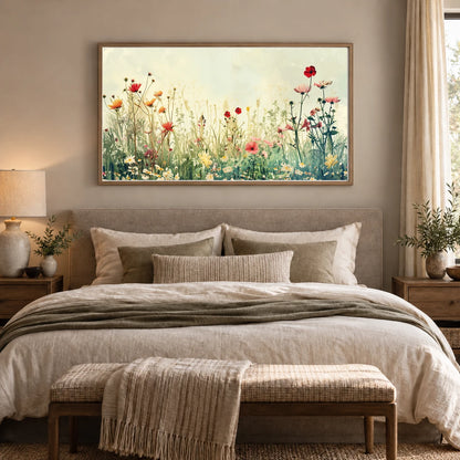 Flower Print XCIV — Flower & Botanical Prints shown in a styled interior