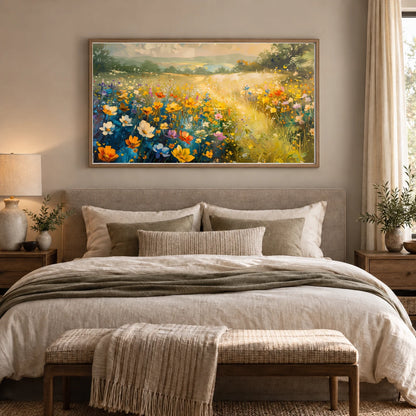 Flower Print XCVII — Flower & Botanical Prints shown in a styled interior