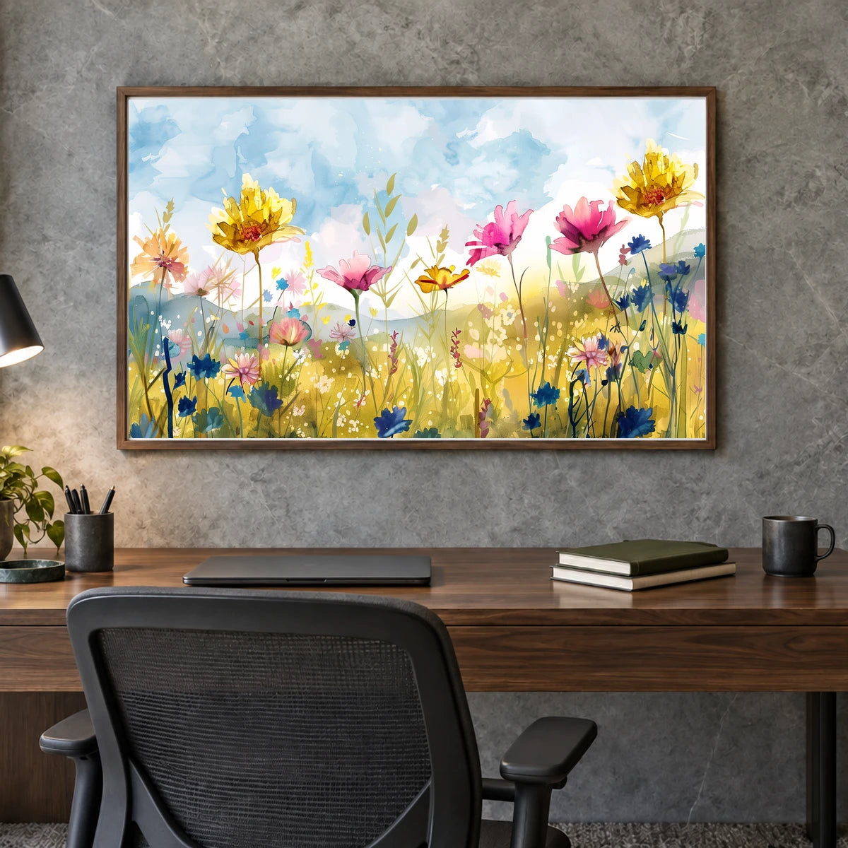 Flower Print CI — Flower & Botanical Prints shown in a styled interior