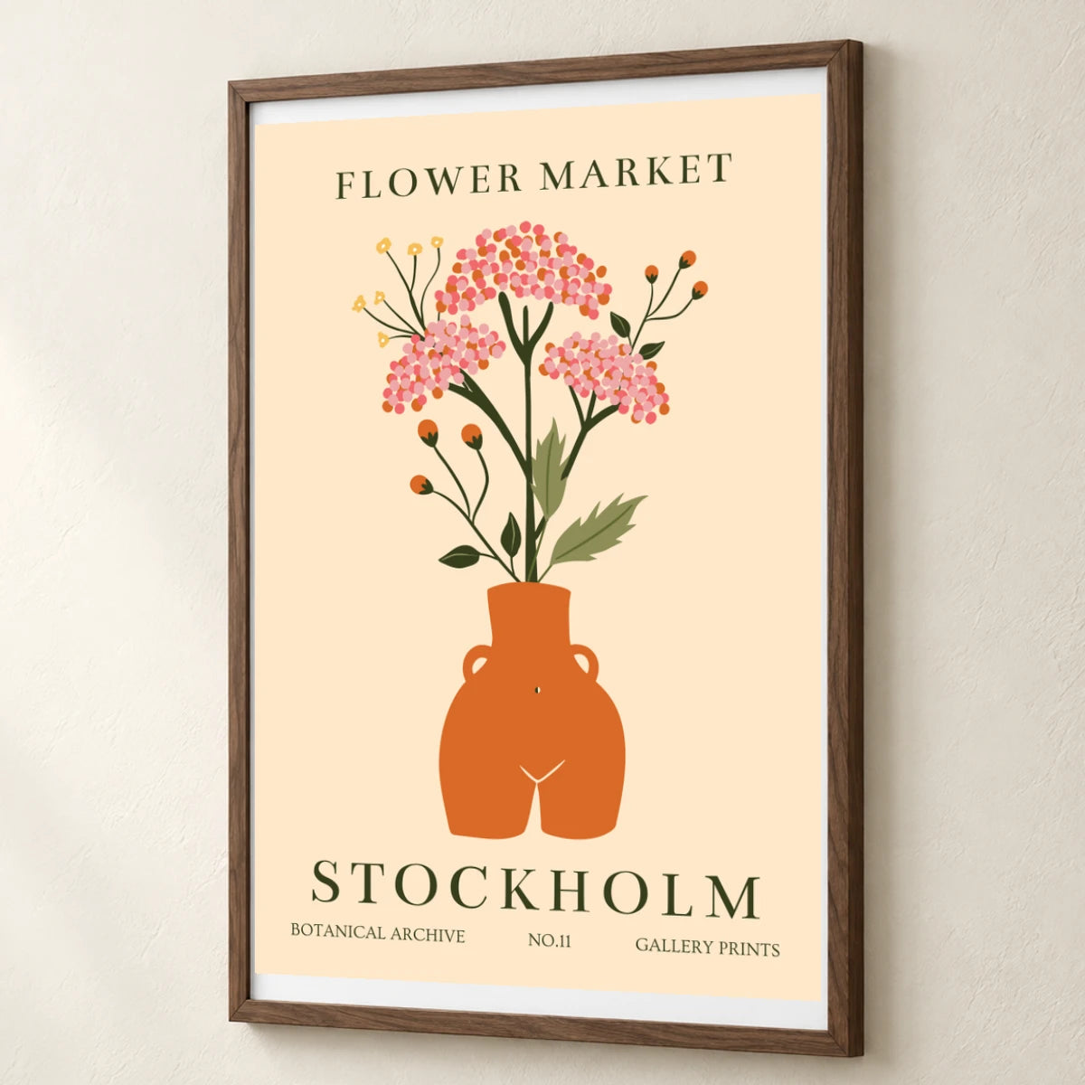 Flower Print CII — Flower & Botanical Prints flower & botanical prints print by SaamCrafts