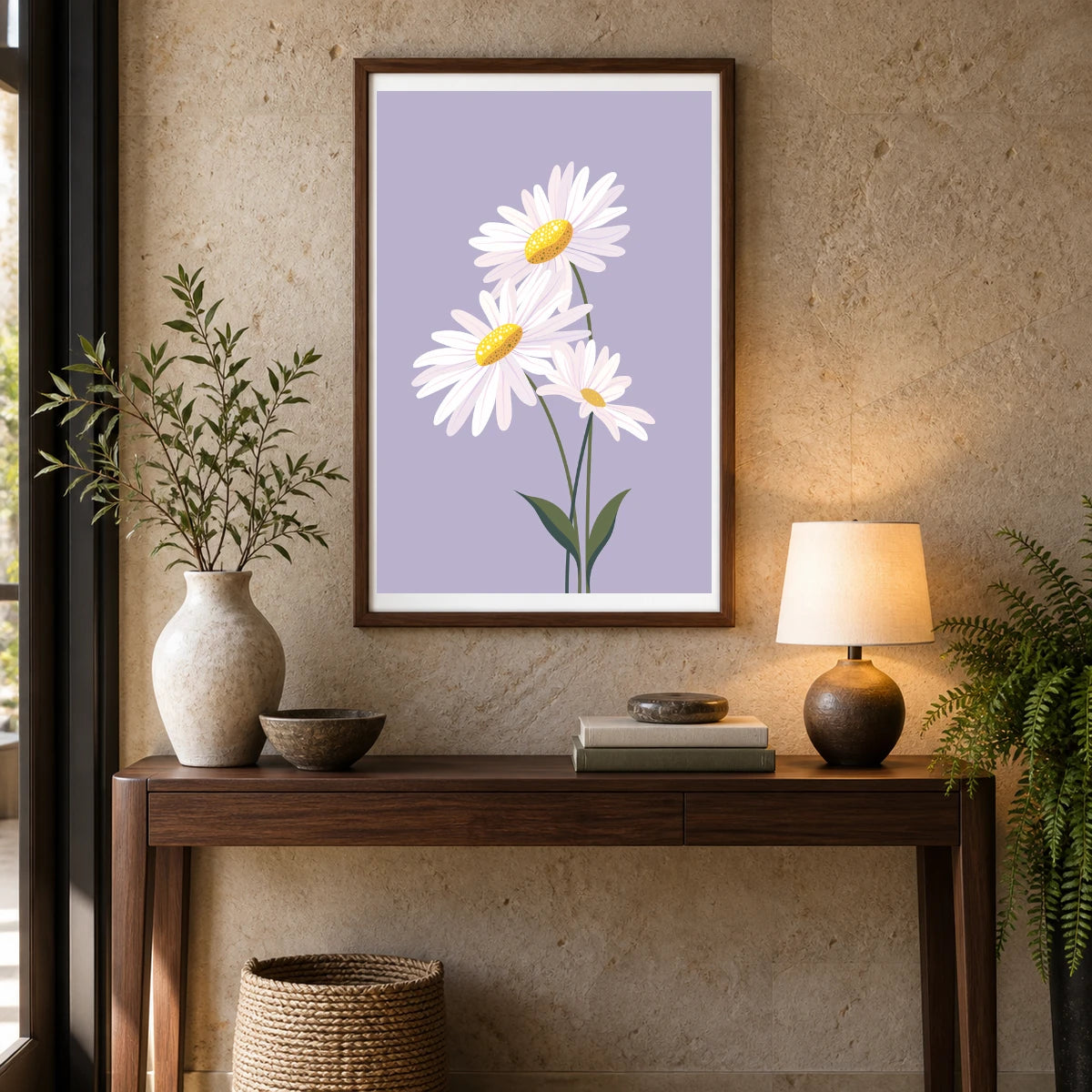 Flower Print CVI — Flower & Botanical Prints shown in a styled interior