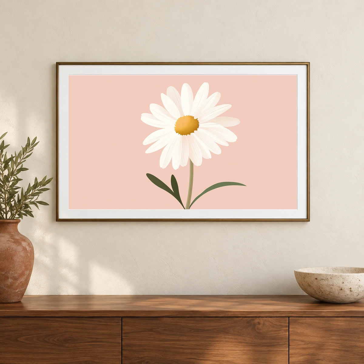 Flower Print CVIII — Flower & Botanical Prints shown in a styled interior