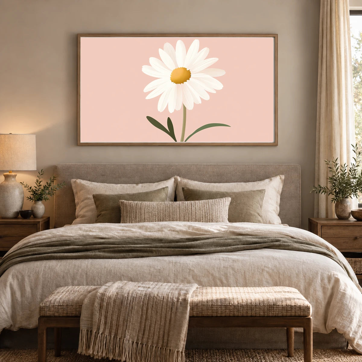 Flower Print CVIII — Flower & Botanical Prints shown in a styled interior