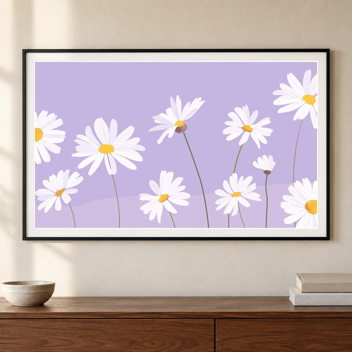 Flower Print CIX — Flower & Botanical Prints shown in a styled interior