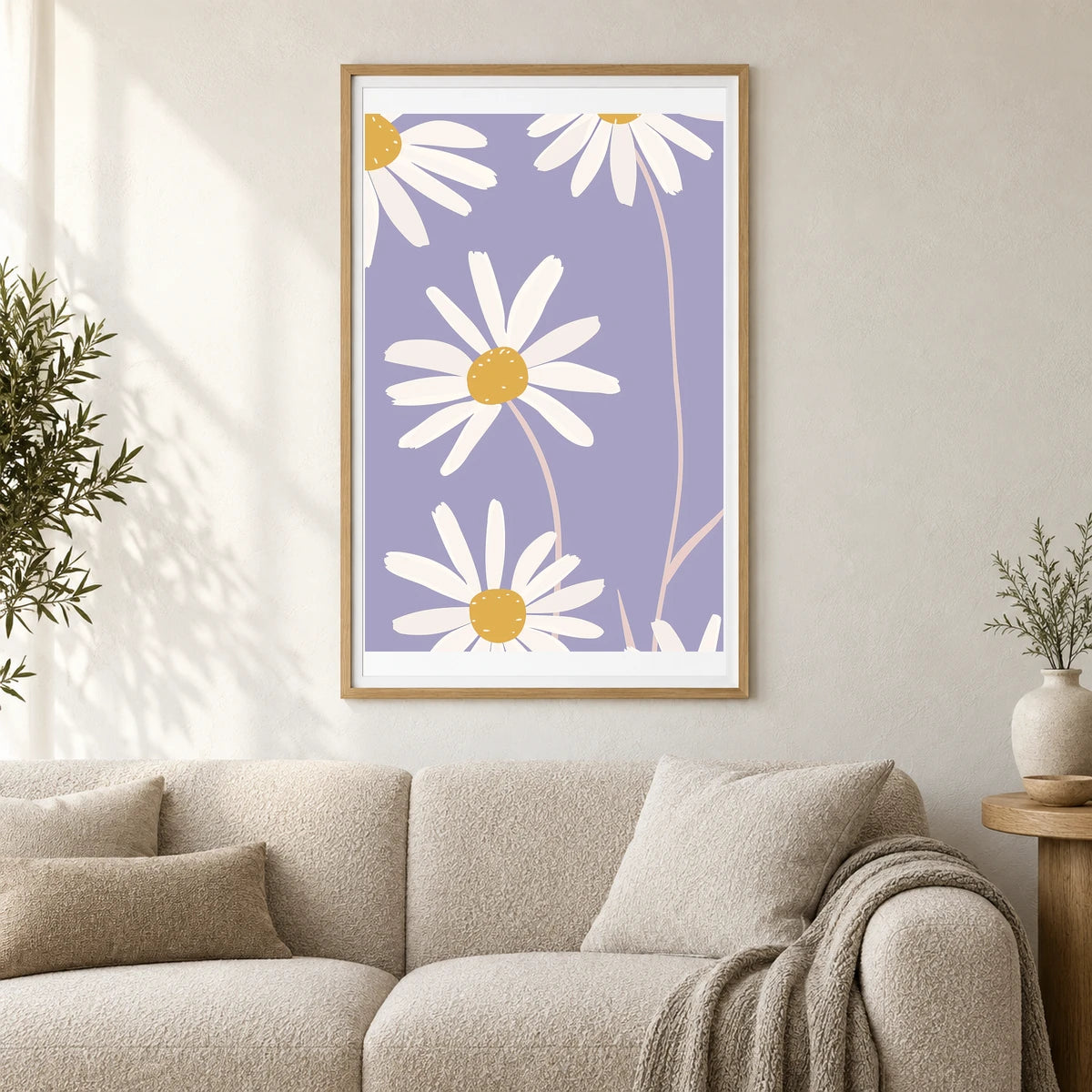 Flower Print CX — Flower & Botanical Prints shown in a styled interior