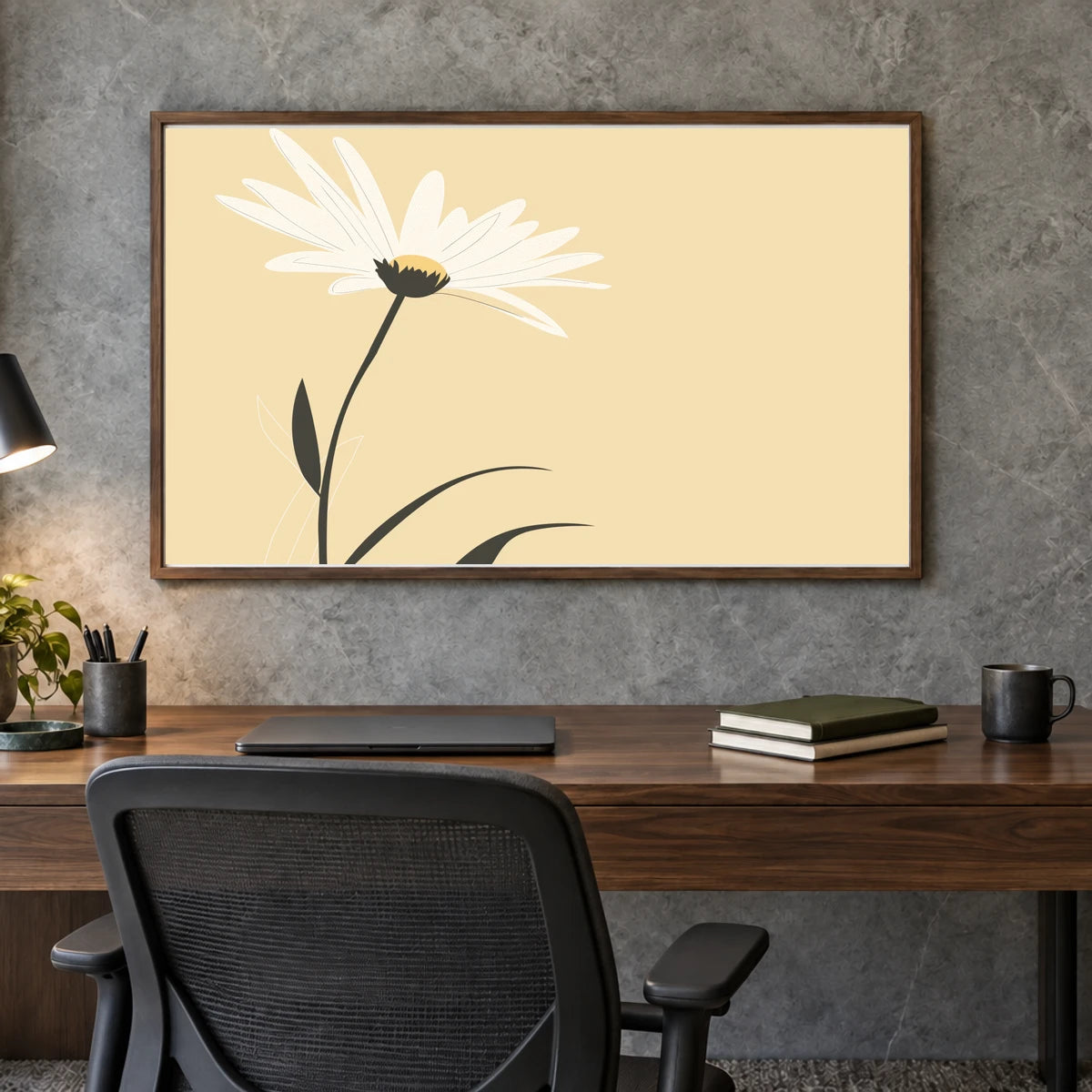 Flower Print CXII — Flower & Botanical Prints shown in a styled interior